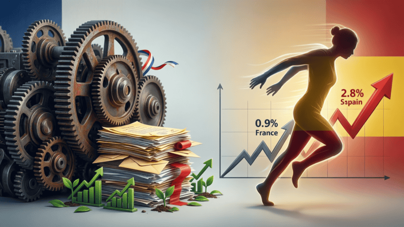 Comparaison économique entre la France et l'Espagne : bureaucratie contre dynamisme économique