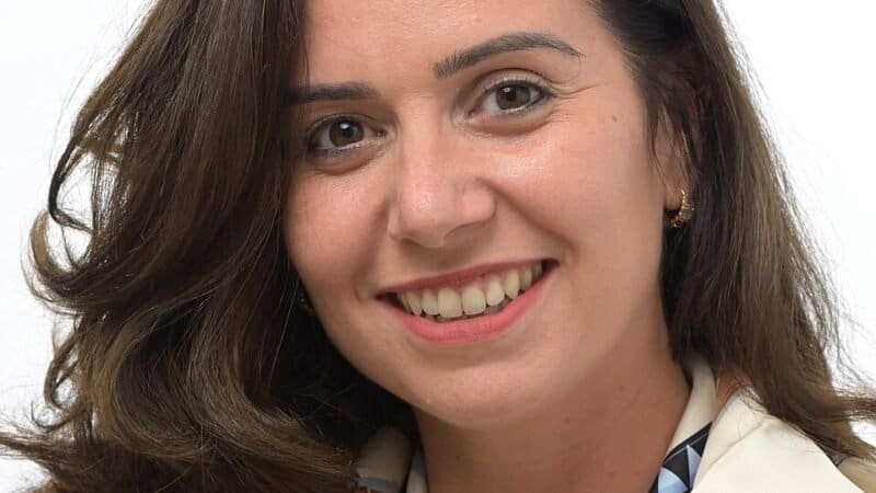 Sarah Knafo en 2020, eurodéputée Reconquête et candidate à la mairie de Paris