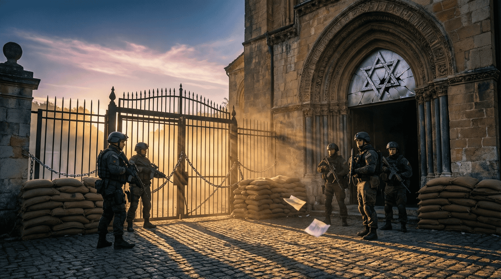 Pâques-Pessah 2026 : le panorama des villes européennes qui militarisent leurs lieux de culte