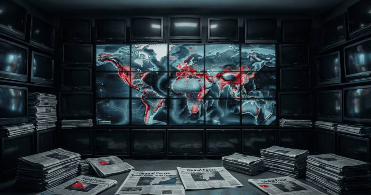 Graphique couverture médiatique Israël comparée aux autres conflits mondiaux