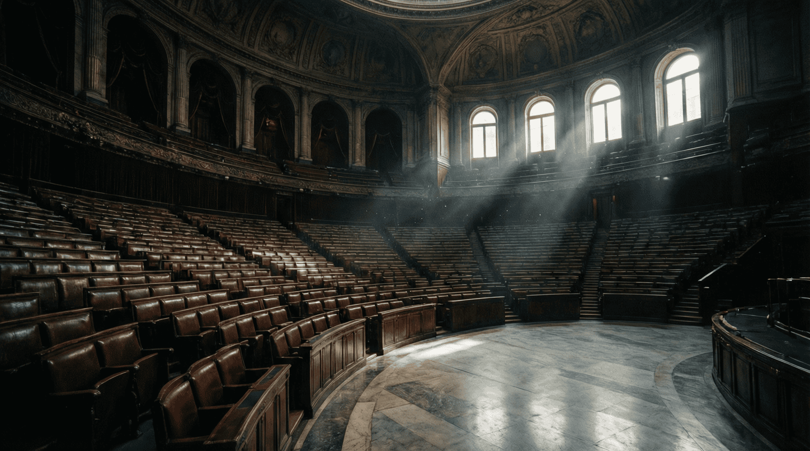 Hémicycle de l'Assemblée nationale vide, affaire Rima Hassan LFI mensonges