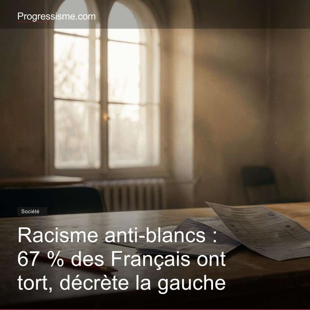 Racisme anti-blancs : 67 % des Français ont tort, décrète la gauche