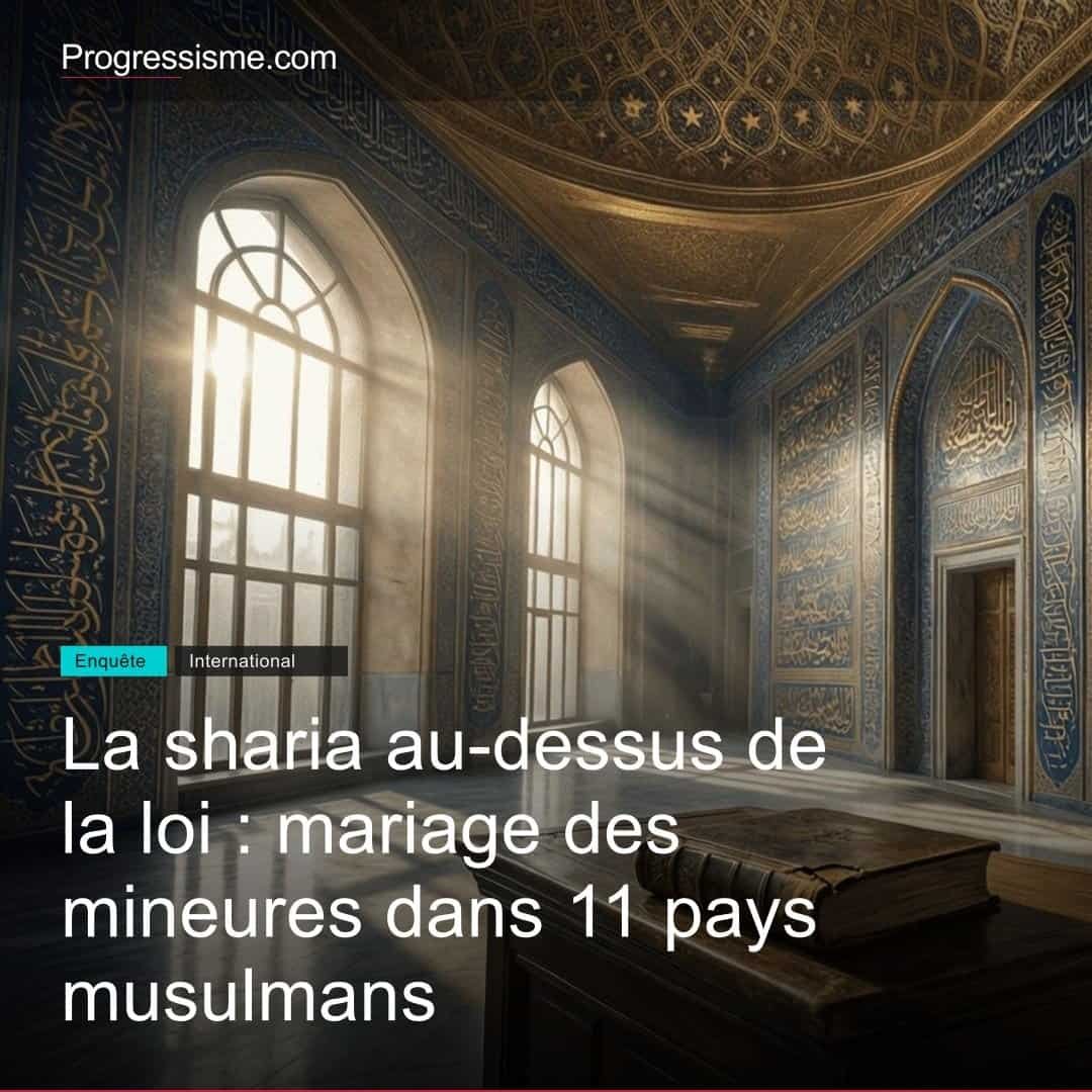 La sharia au-dessus de la loi : mariage des mineures dans 11 pays musulmans