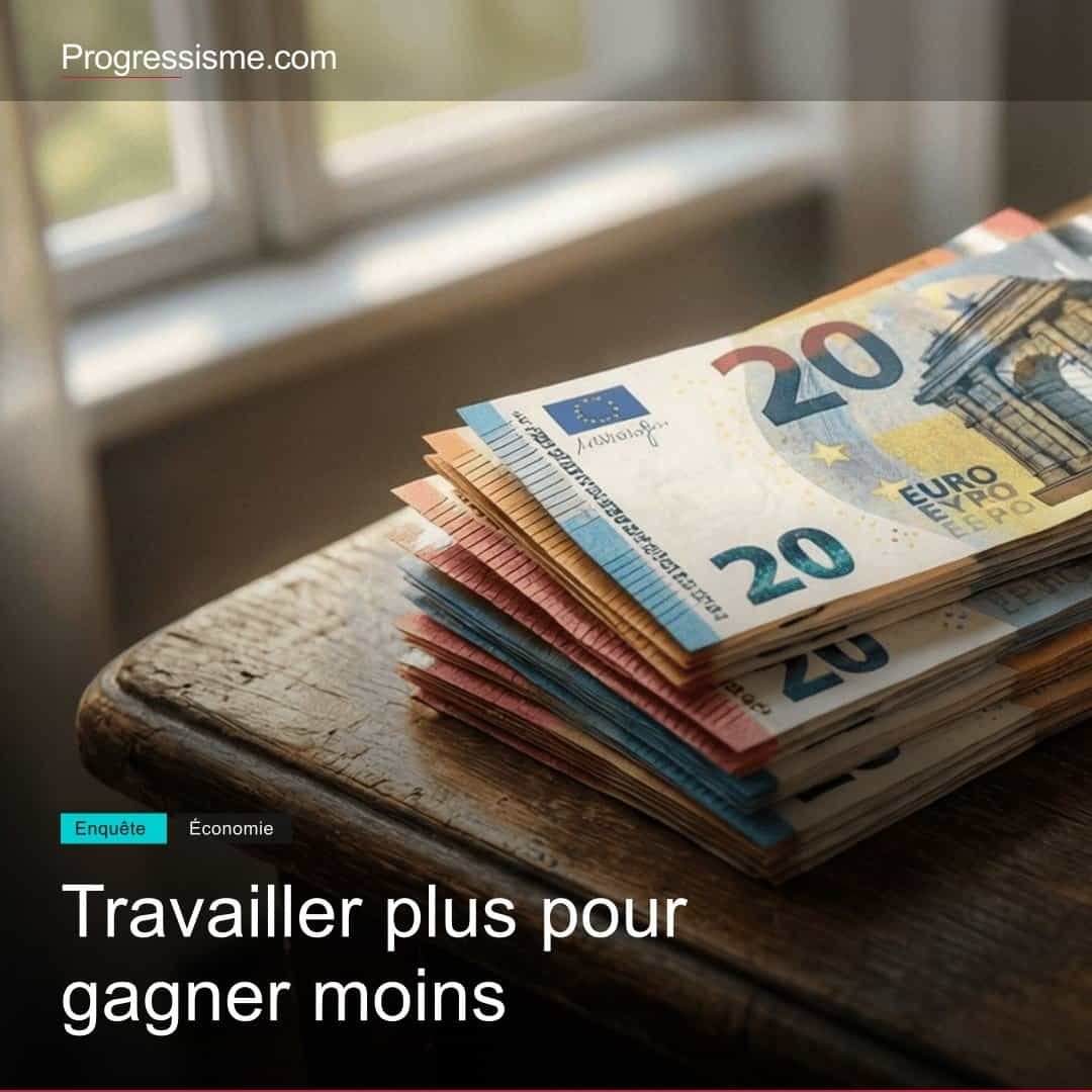 Travailler plus pour gagner moins