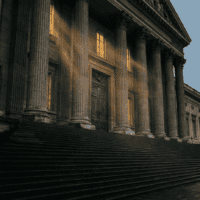 Palais de justice symbolisant le jugement Caron Mille Collines