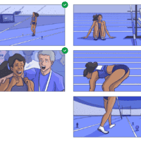 Guide de l'EBU classant les angles de caméra pour lutter contre la sexualisation des athlètes féminines