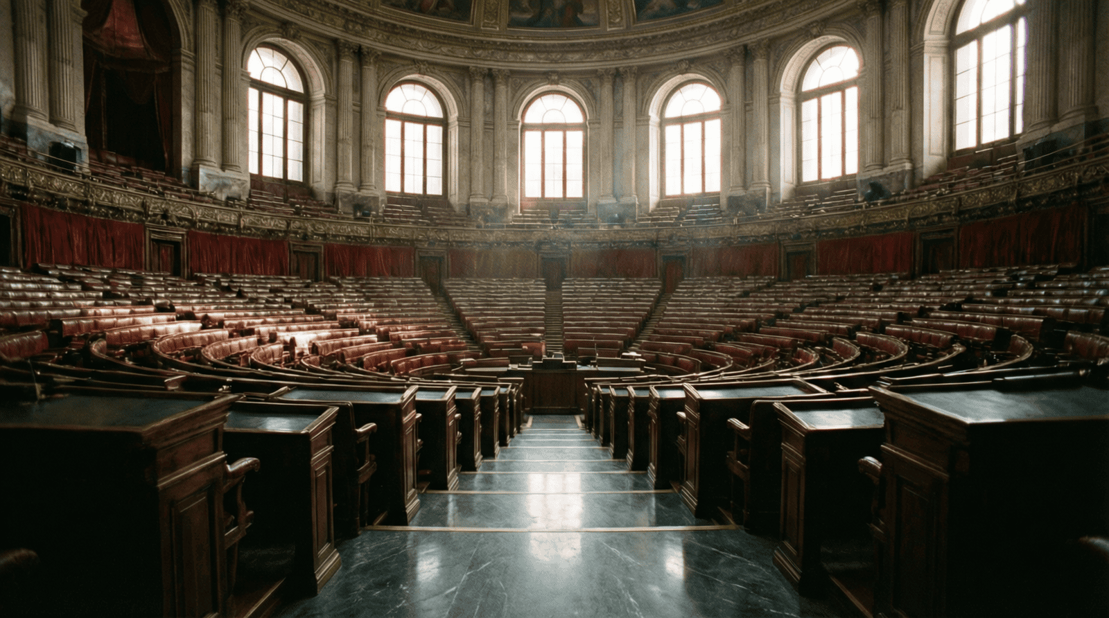 Hémicycle de l'Assemblée nationale, montée des extrêmes sous Macron