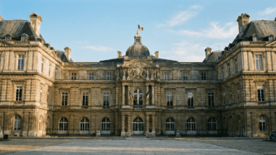 Le Palais du Luxembourg, siège du Sénat, à l'origine du concept d'ingérence intérieure