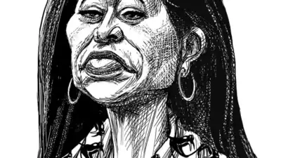 Rima Hassan, eurodéputée LFI, caricature éditoriale